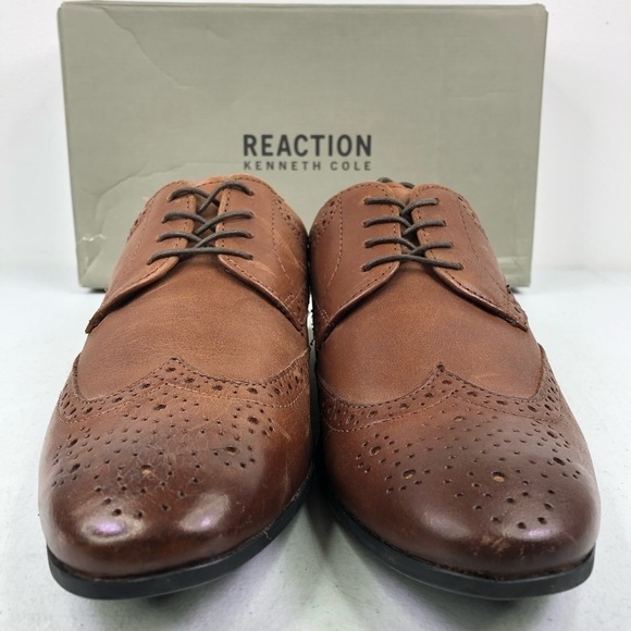 Kenneth Cole Reaction Zeke Lace Up Oxford Shoes - Picture 11 of 15